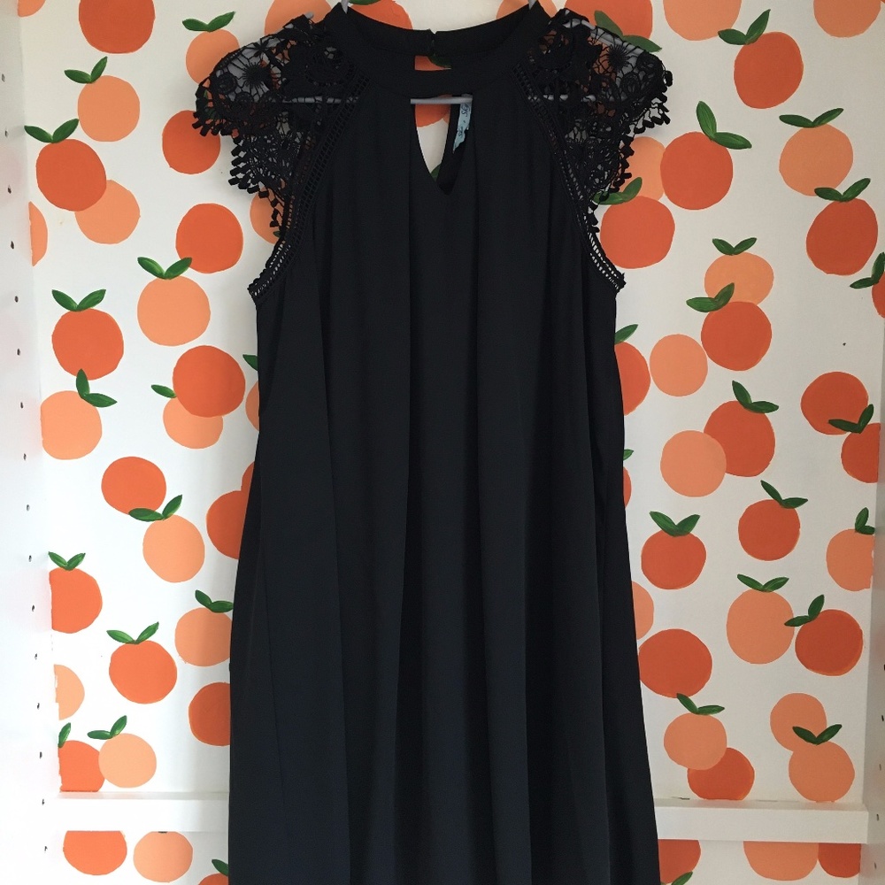Black Flowy Dress